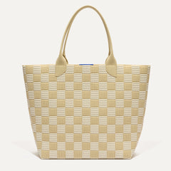 The Lightweight Tote - Checker Sand