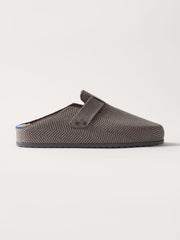 The Teddy Men's Clog - Ash Herringbone